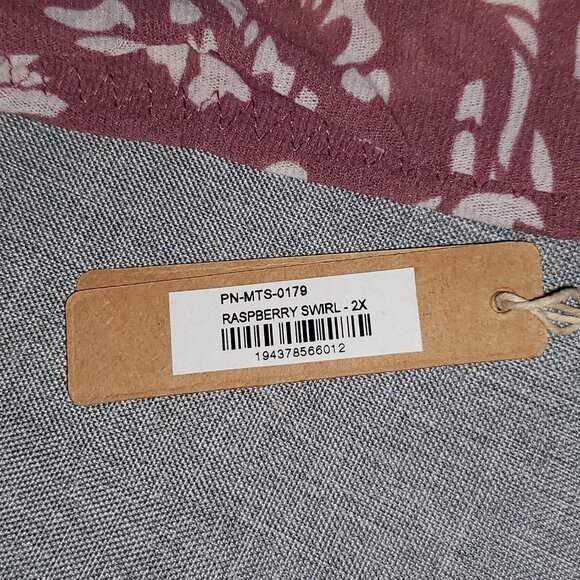 NWT SKIMS 2X Summer Mesh Mid Thigh Short RASPBERRY SWIRL - Picture 3 of 3